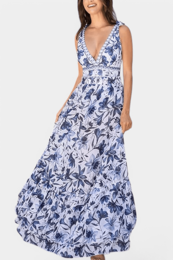 Ahria Floral One - Piece Swimsuit Set - Lora Toronto