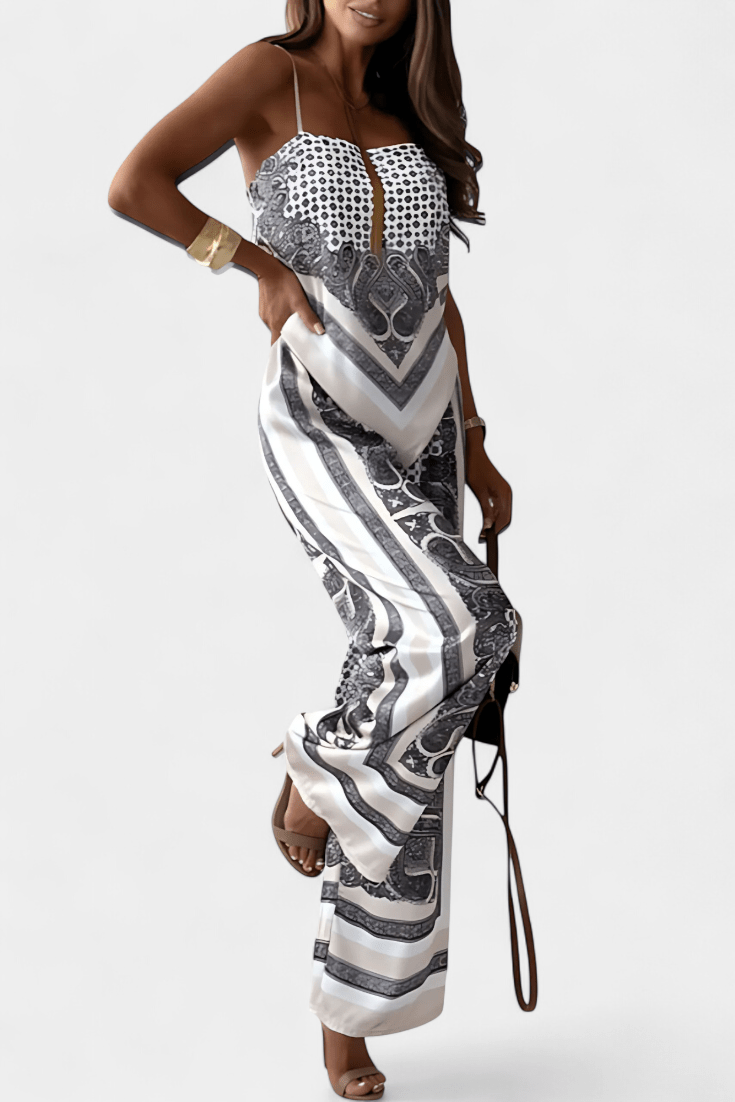 Anna Paisley Tie - Back Co - Ord Set - Lora Toronto