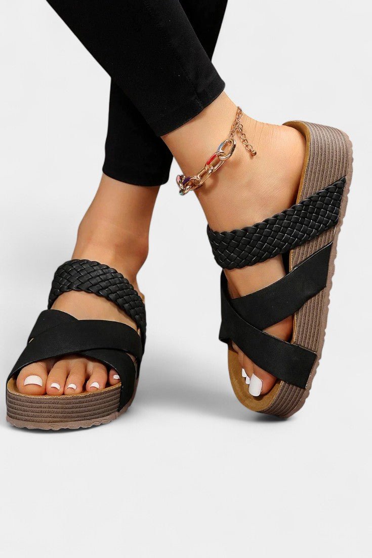 Avah Elegant Comfort Sandals with Supportive Sole - Lora Toronto