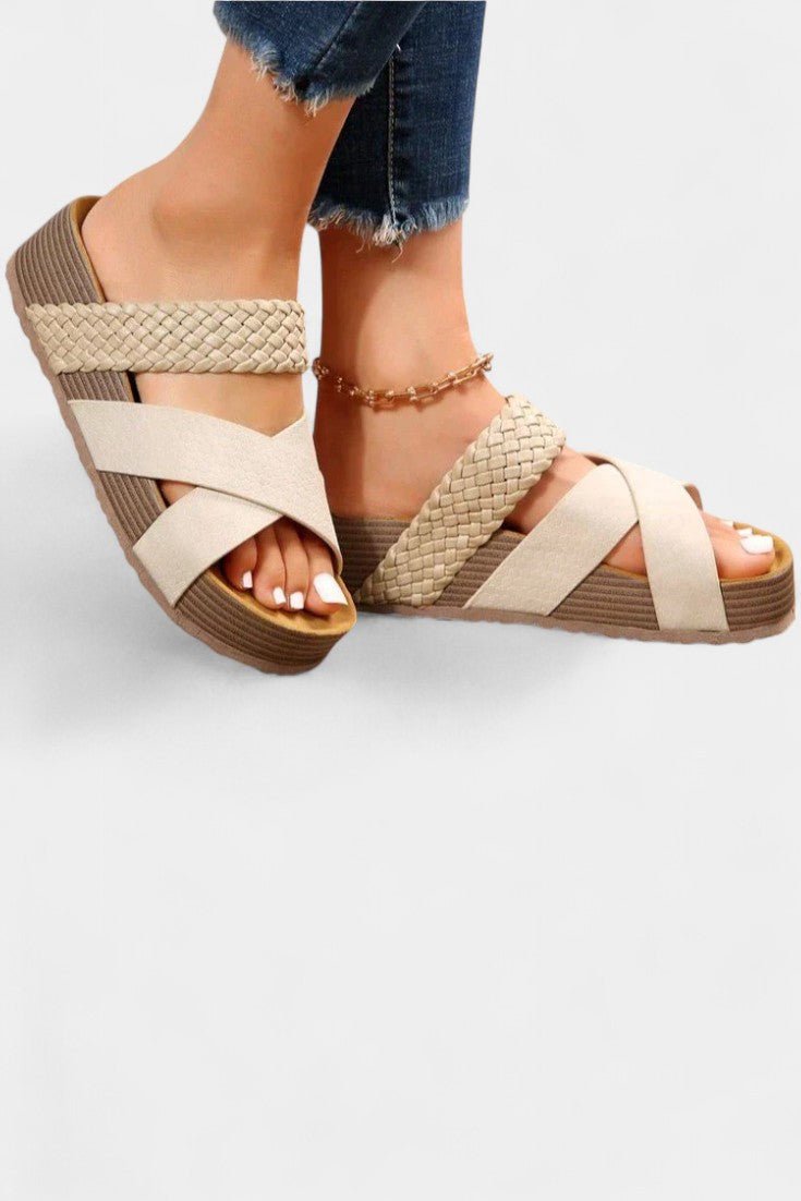 Avah Elegant Comfort Sandals with Supportive Sole - Lora Toronto