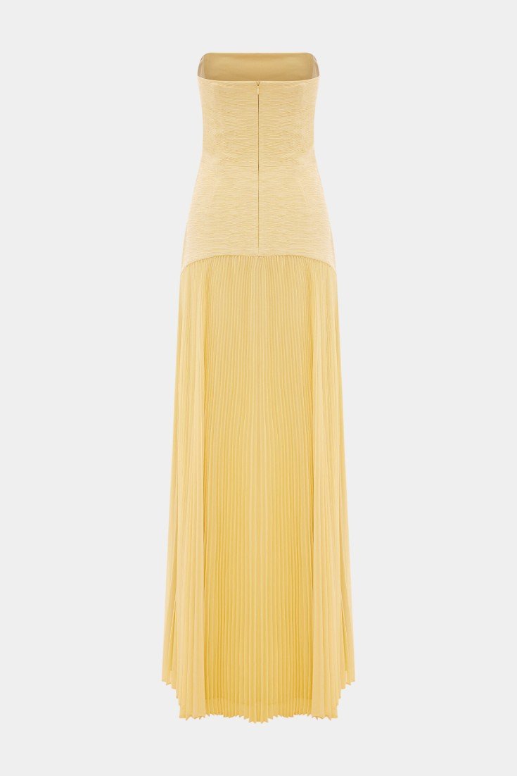 Deia | Flared Sleeve Mesh Maxi Dress - Lora Toronto