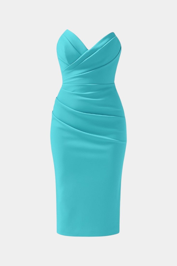 Iveta | Strapless Backless Dress - Lora Toronto