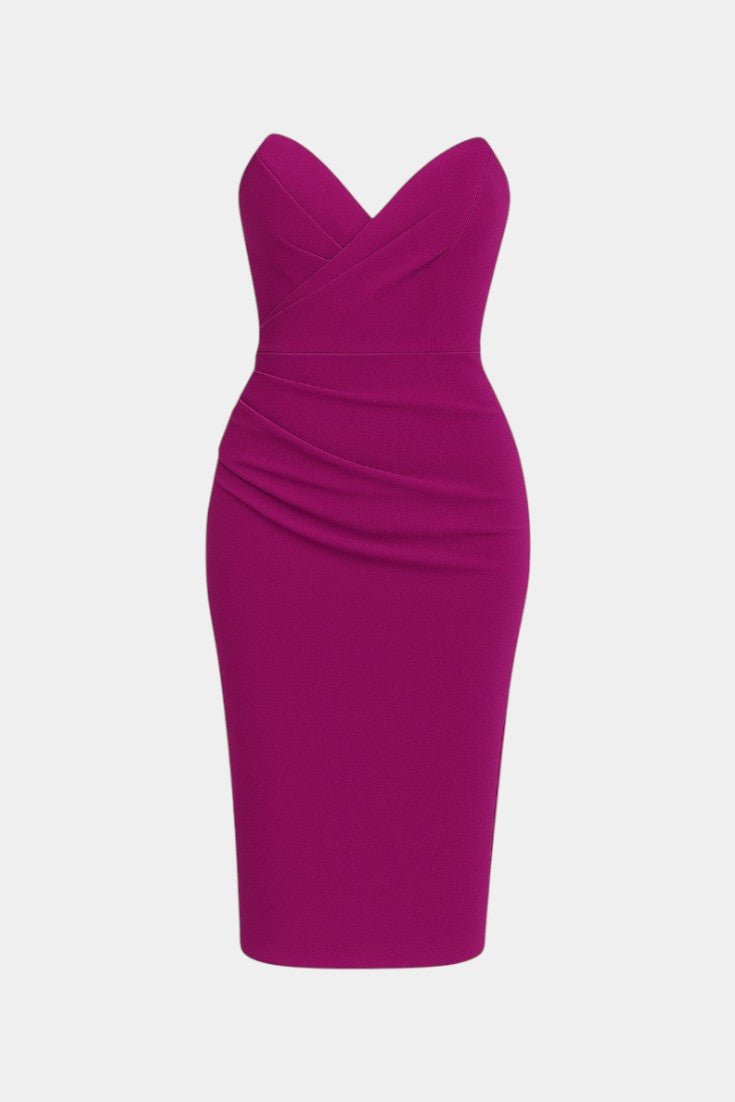 Iveta | Strapless Backless Dress - Lora Toronto