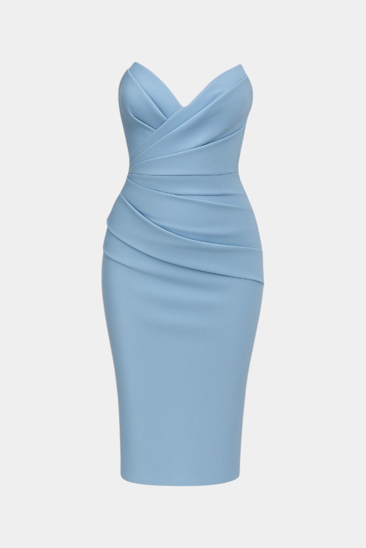 Iveta | Strapless Backless Dress - Lora Toronto
