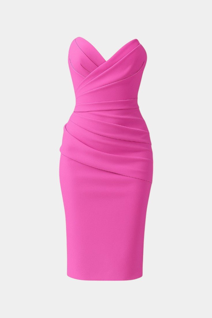 Iveta | Strapless Backless Dress - Lora Toronto