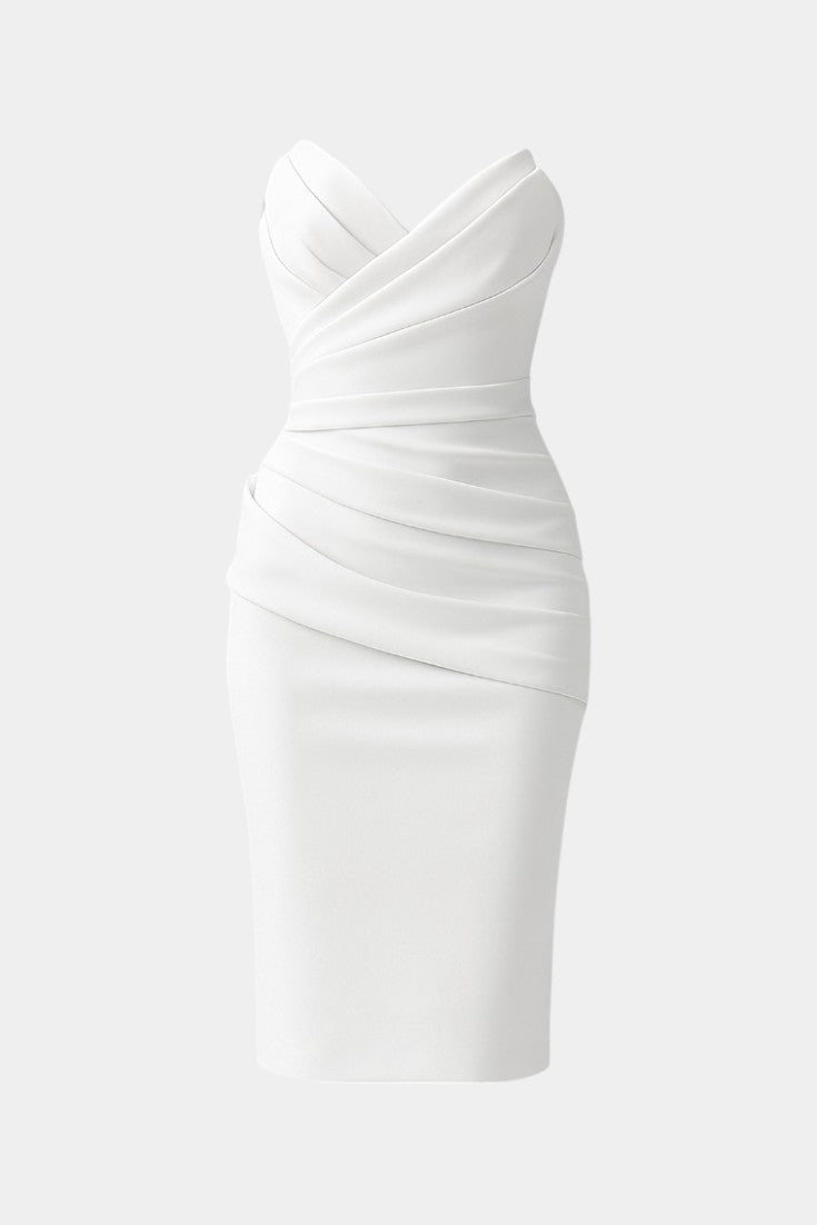 Iveta | Strapless Backless Dress - Lora Toronto