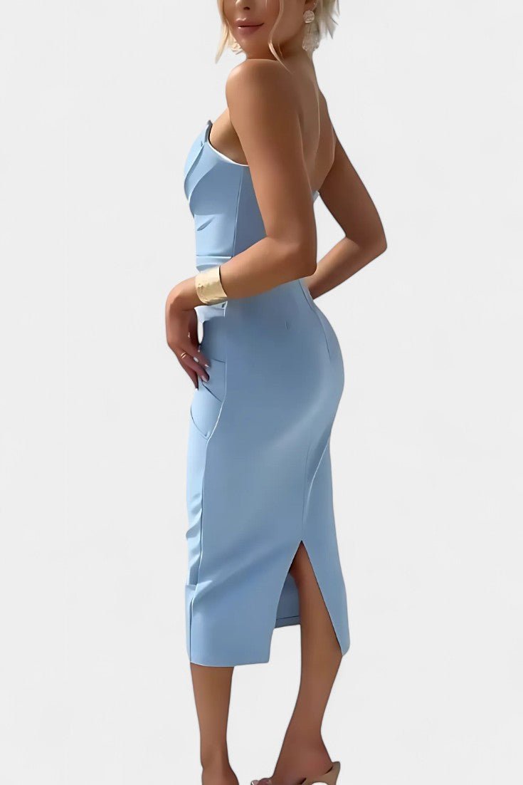 Iveta | Strapless Backless Dress - Lora Toronto