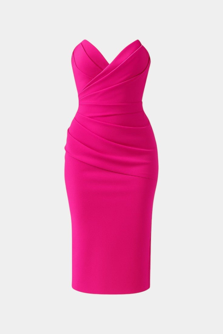 Iveta | Strapless Backless Dress - Lora Toronto
