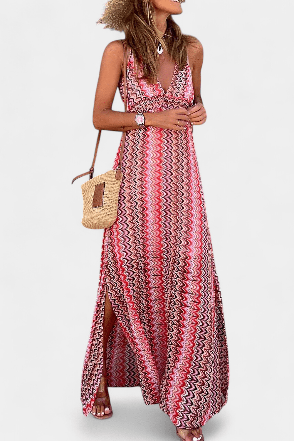 Jeni | Tribal Boho Halter Dress - Lora Toronto