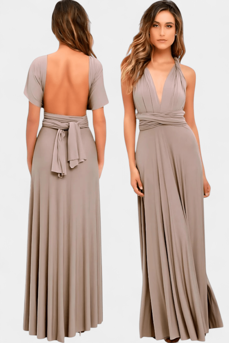 Josephine | Infinity Wrap Dress - Lora Toronto