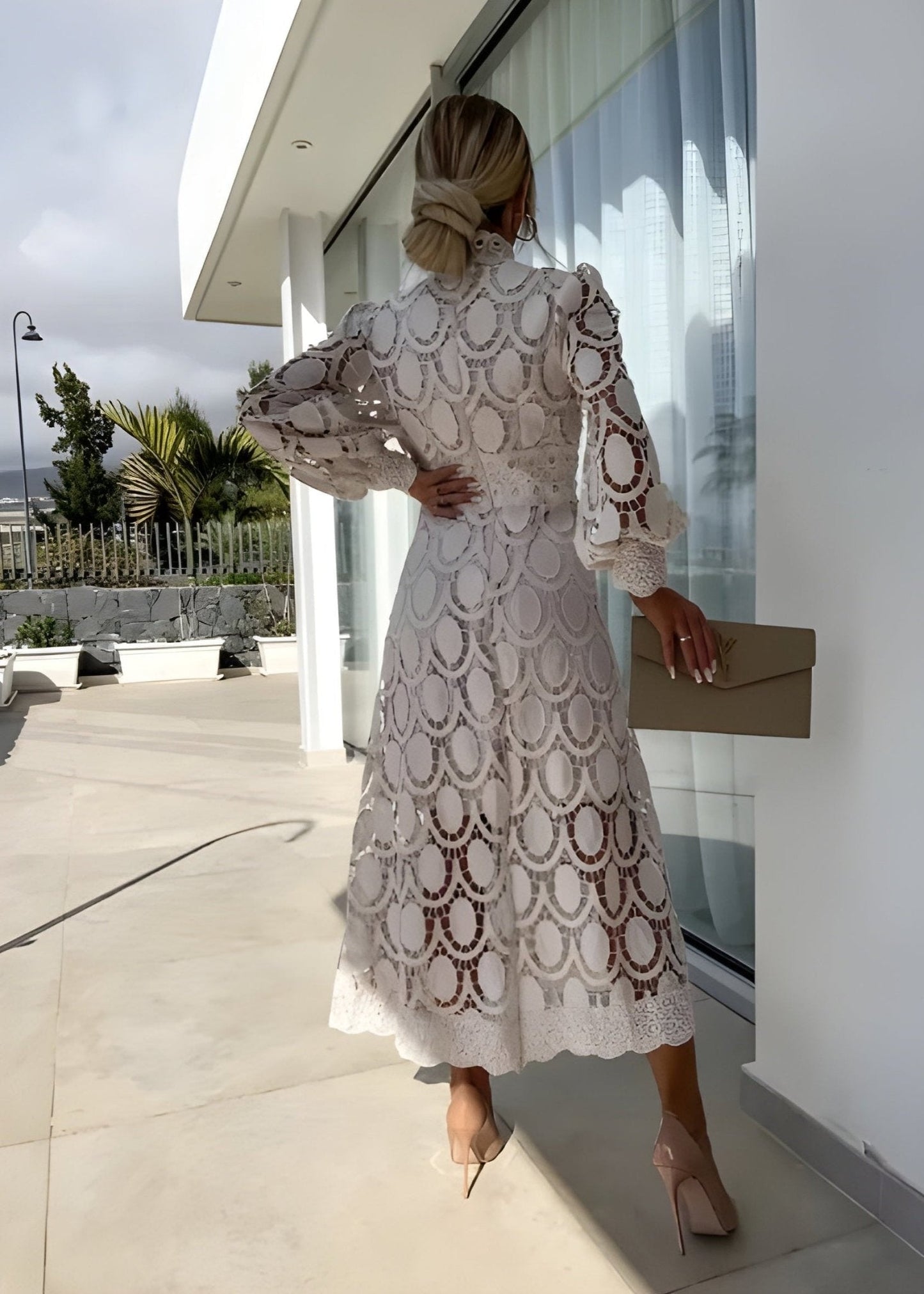 Lily | Flattering Maxi Dress - Lora Toronto