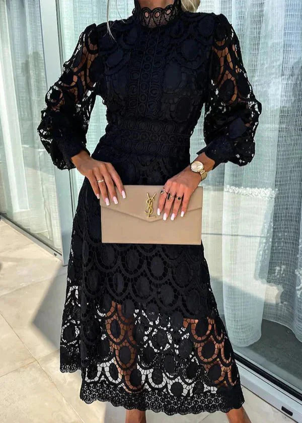 Lily | Flattering Maxi Dress - Lora Toronto