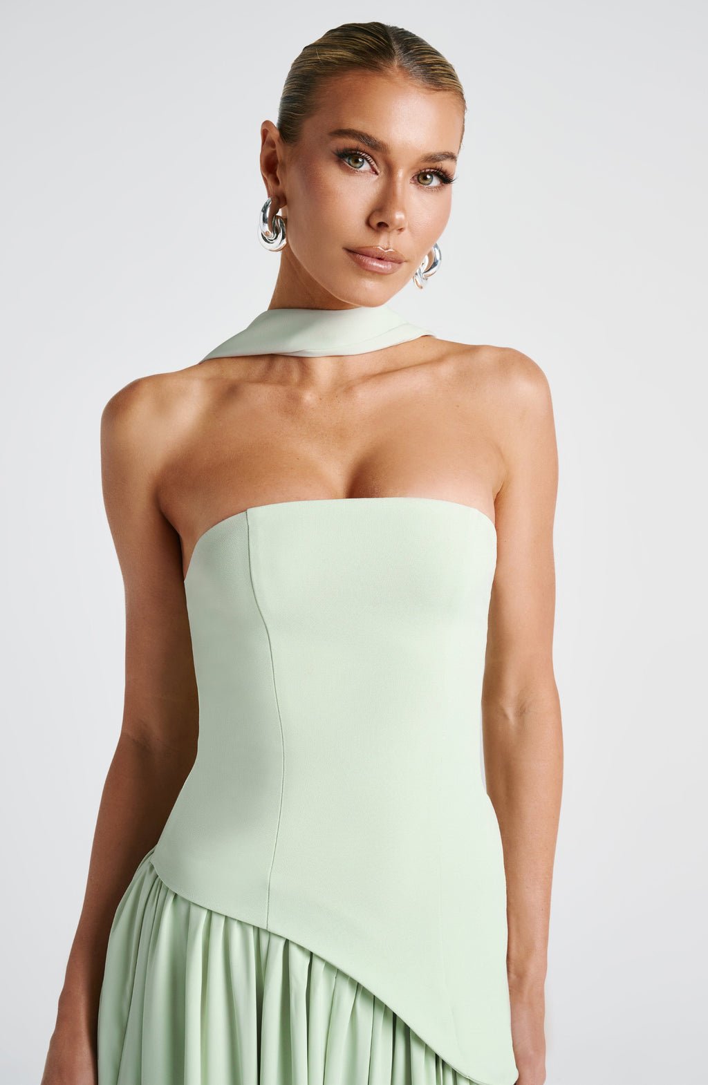 Maliyah | Scarf Maxi Dress - Lora Toronto