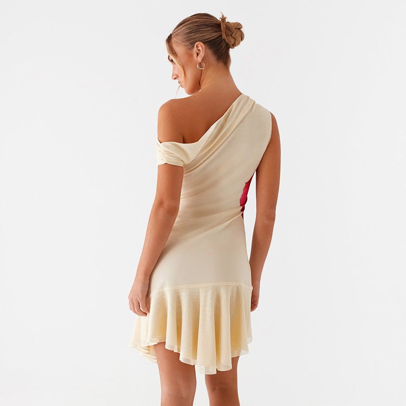 Maren | Floral Print Mini Dress - Lora Toronto