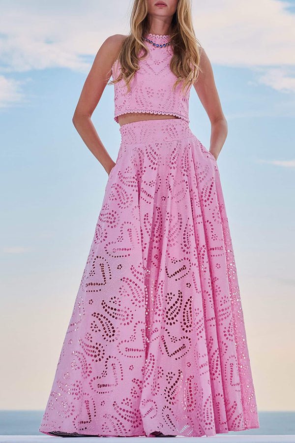 Maura Two Piece Lace Set - Lora Toronto