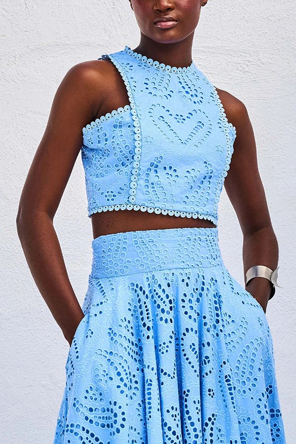 Maura Two Piece Lace Set - Lora Toronto