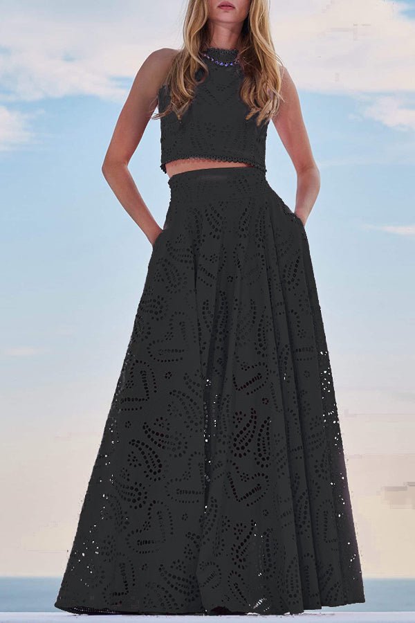 Maura Two Piece Lace Set - Lora Toronto