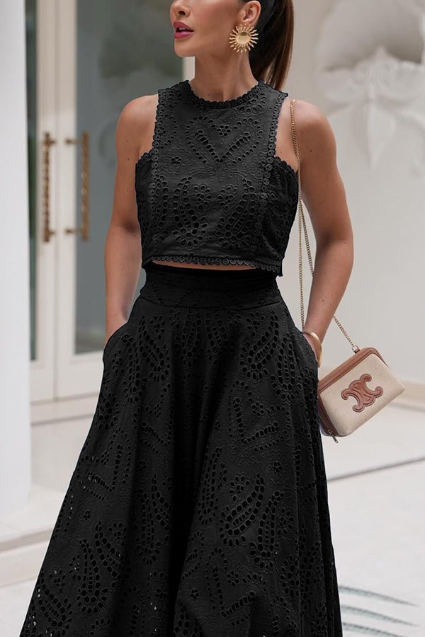 Maura Two Piece Lace Set - Lora Toronto