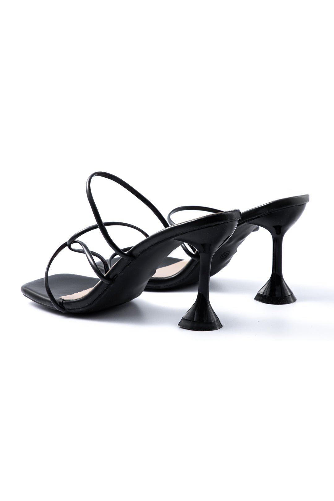 Open Toe Ankle - strapless High Heels - Lora Toronto
