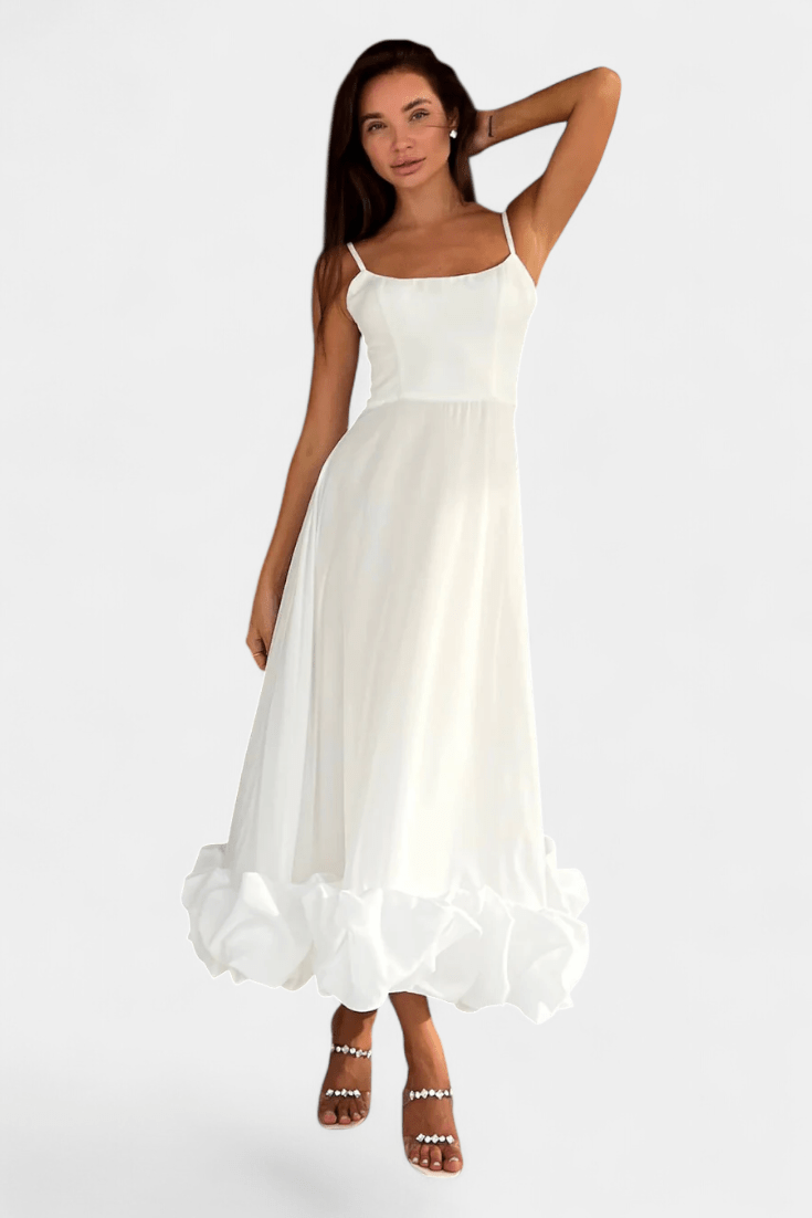 Sela | Graceful Flowing Maxi Dress - Lora Toronto