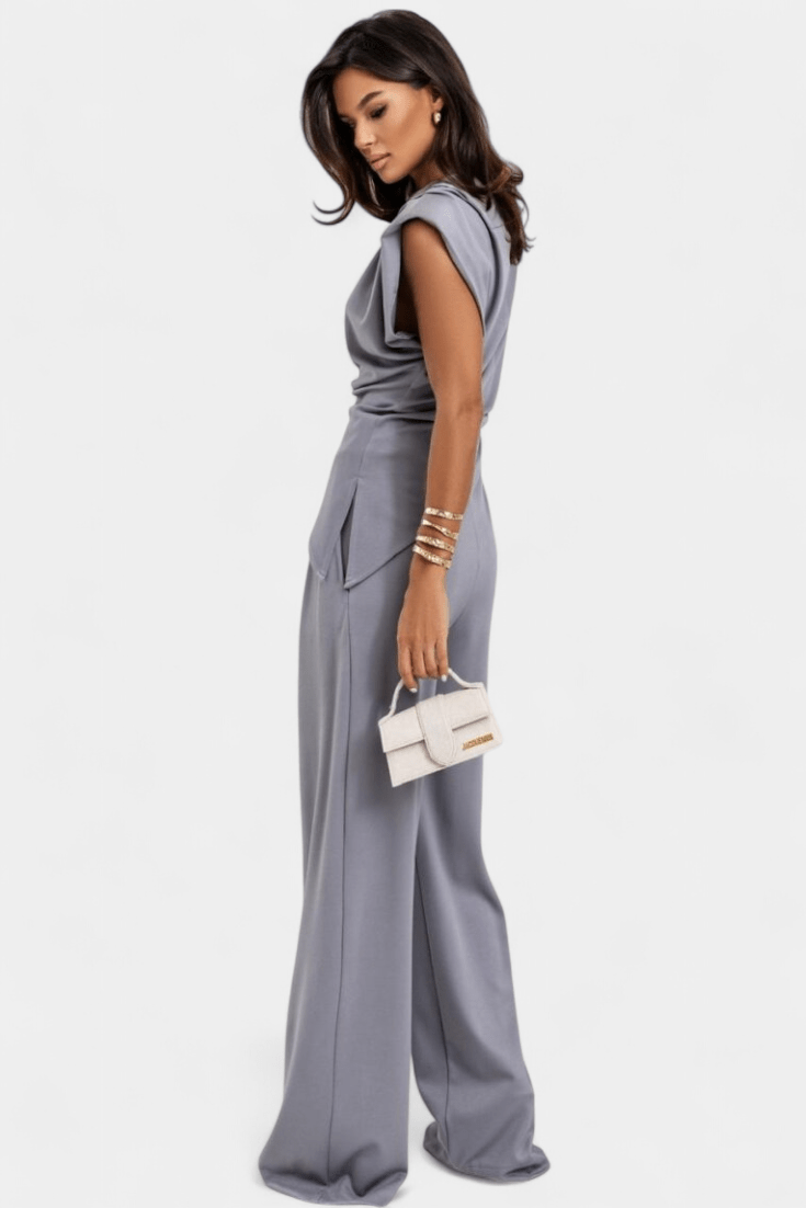Sofia Draped Shoulder Set - Lora Toronto