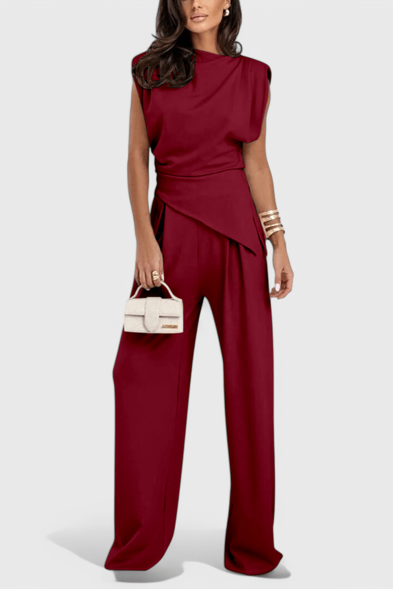 Sofia Draped Shoulder Set - Lora Toronto