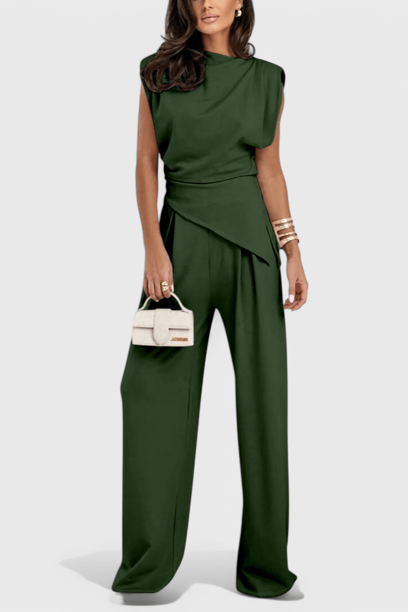 Sofia Draped Shoulder Set - Lora Toronto