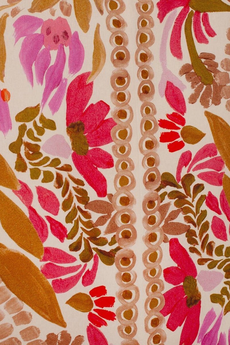 Suzanne | Vibrant Floral Maxi Dress - Lora Toronto