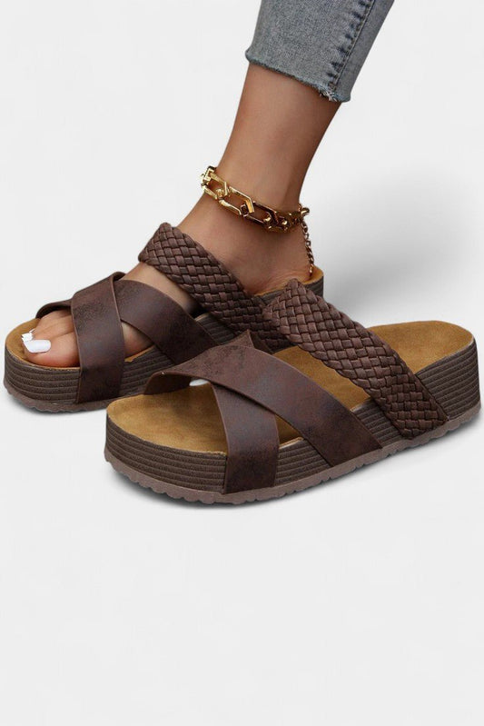 Avah Elegant Comfort Sandals with Supportive Sole - Lora Toronto