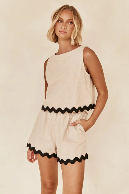 Avala Scalloped Summer Set - Lora Toronto