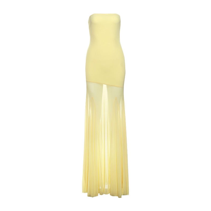 Calliope | Slim Bustier Maxi Dress - Lora Toronto