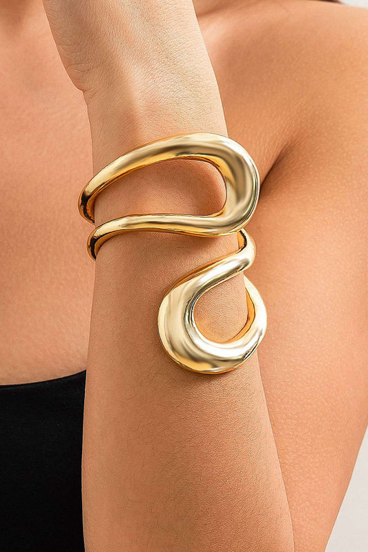 Cut Out Asymmetrical Bracelet - Lora Toronto