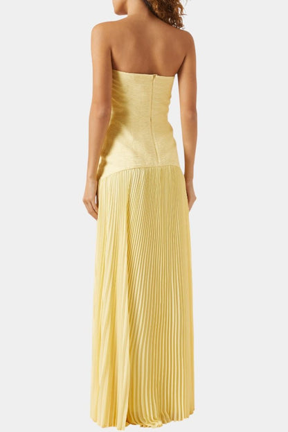 Deia | Flared Sleeve Mesh Maxi Dress - Lora Toronto