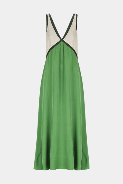 Diamond | Lightweight V - Neck Maxi Dress - Lora Toronto
