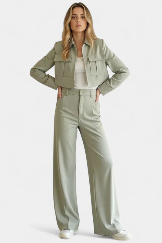 Inga Soft - Tailored Two - Piece Lounge Set - Lora Toronto