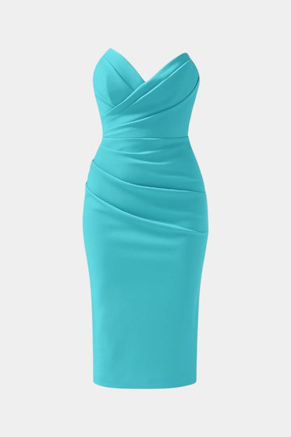 Iveta | Strapless Backless Dress - Lora Toronto
