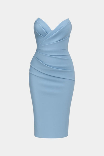Iveta | Strapless Backless Dress - Lora Toronto