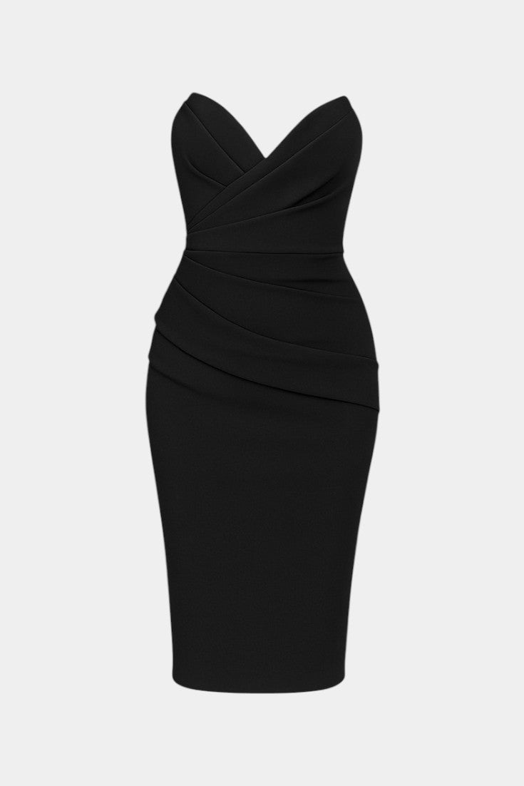 Iveta | Strapless Backless Dress - Lora Toronto