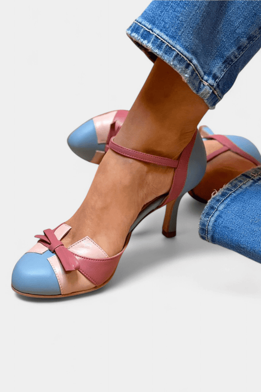 Janell Orthopaedic Comfort Heeled Sandals - Lora Toronto