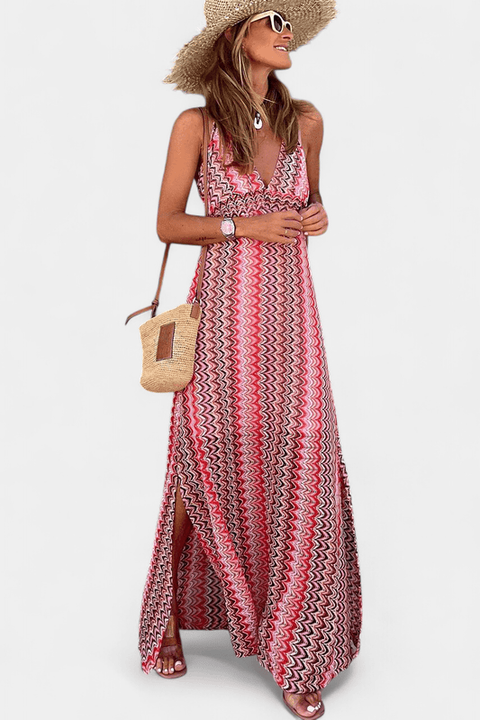 Jeni | Tribal Boho Halter Dress - Lora Toronto