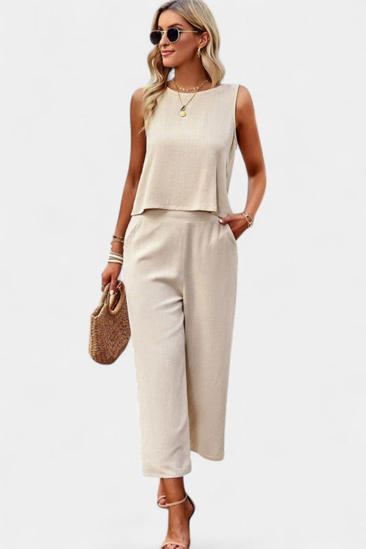 Lavinia Flowy Boho Top & Shorts Set - Lora Toronto