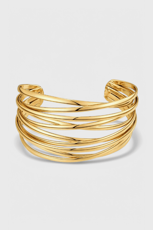 Layered Wire Cuff - Lora Toronto