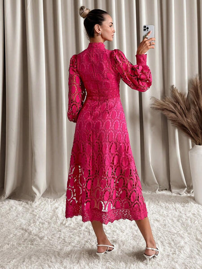 Lily | Flattering Maxi Dress - Lora Toronto