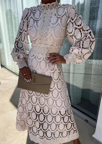 Lily | Flattering Maxi Dress - Lora Toronto