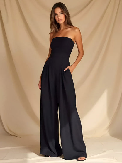 Malene Strapless Jumpsuit - Lora Toronto