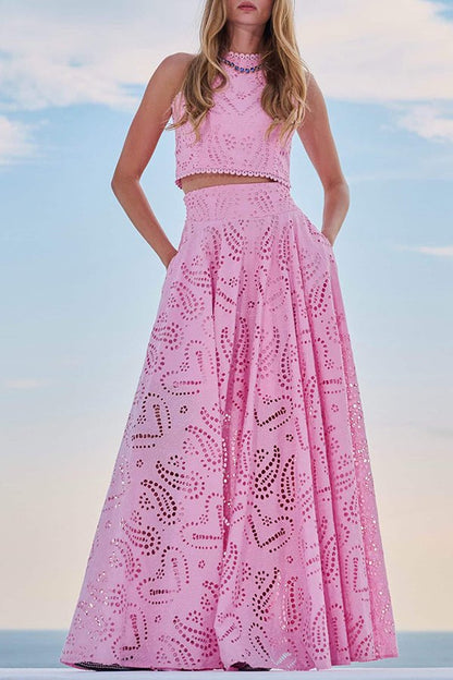 Maura Two Piece Lace Set - Lora Toronto