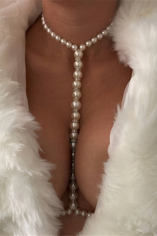 Pearl Body Chain - Lora Toronto