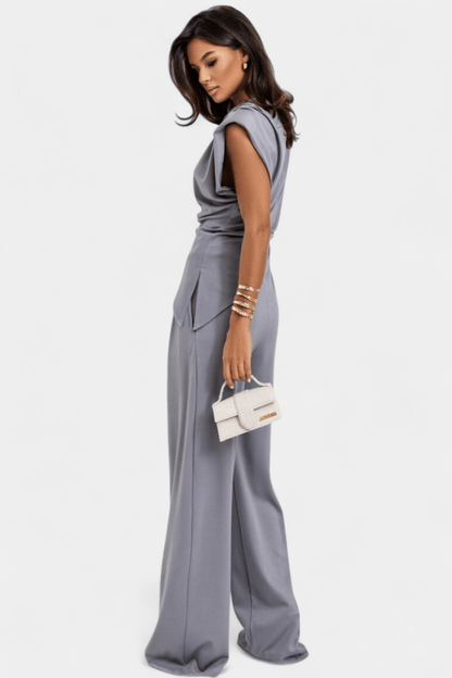 Sofia Draped Shoulder Set - Lora Toronto