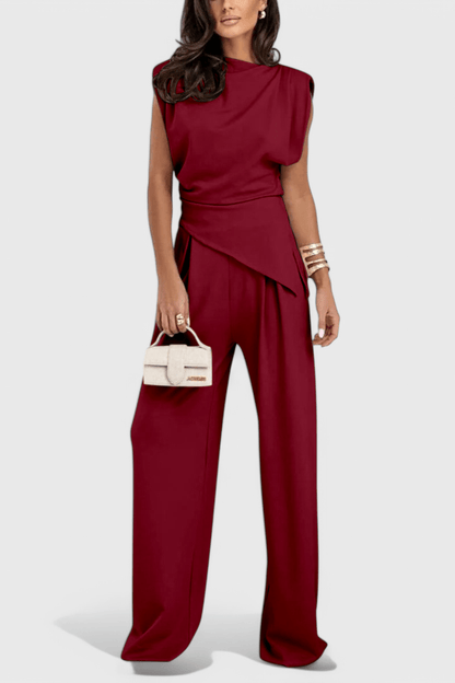 Sofia Draped Shoulder Set - Lora Toronto