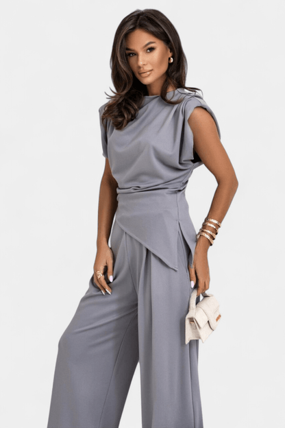 Sofia Draped Shoulder Set - Lora Toronto